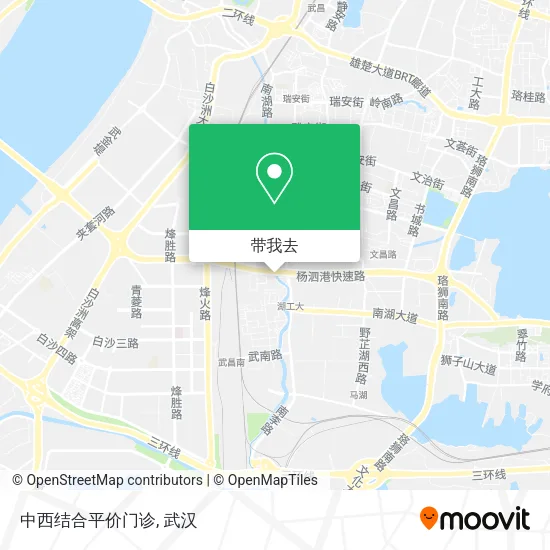 中西结合平价门诊地图