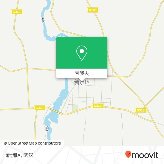 新洲区地图