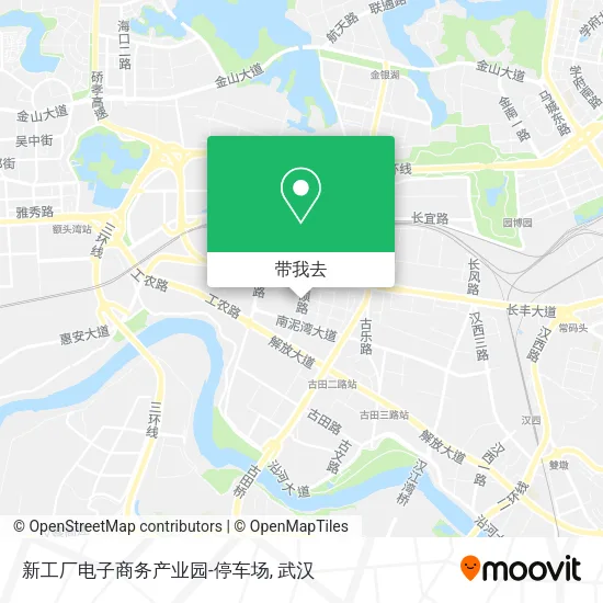 新工厂电子商务产业园-停车场地图