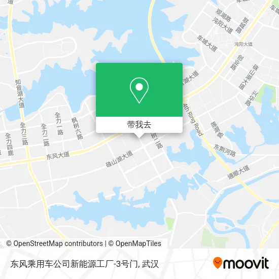 东风乘用车公司新能源工厂-3号门地图