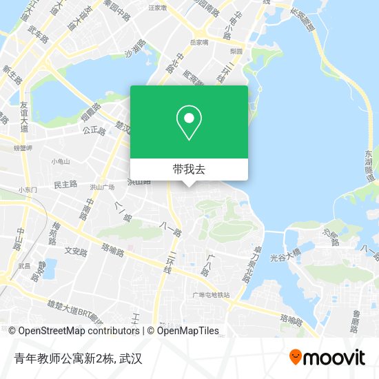 青年教师公寓新2栋地图