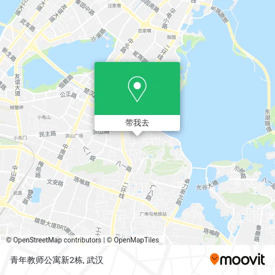 青年教师公寓新2栋地图