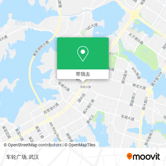 车轮广场地图