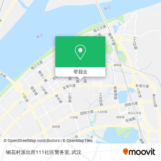 钢花村派出所111社区警务室地图