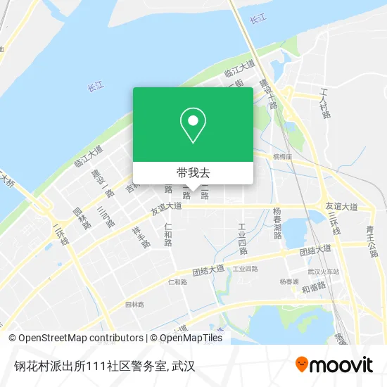 钢花村派出所111社区警务室地图
