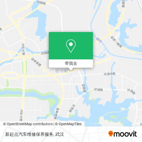 新起点汽车维修保养服务地图