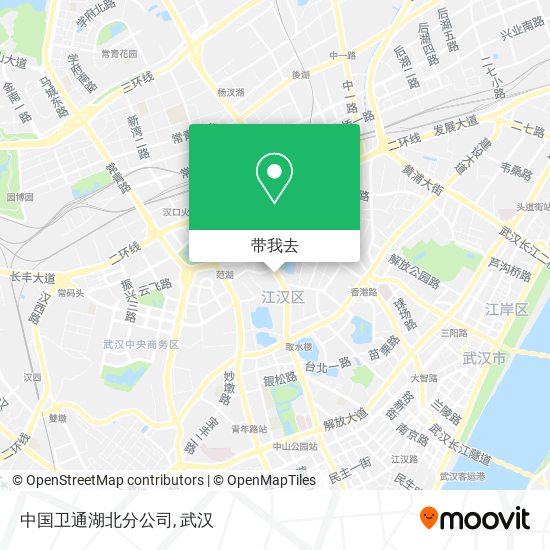 中国卫通湖北分公司地图