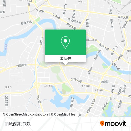 阳城西路地图