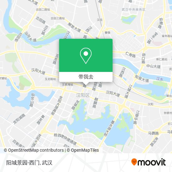 阳城景园-西门地图