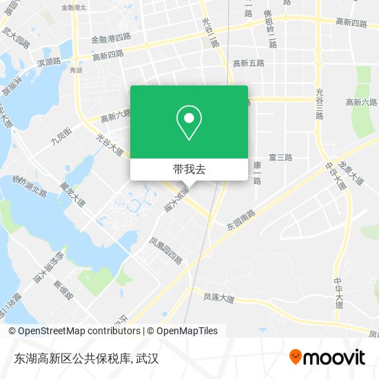 东湖高新区公共保税库地图