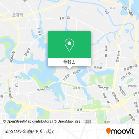 武汉华投金融研究所地图
