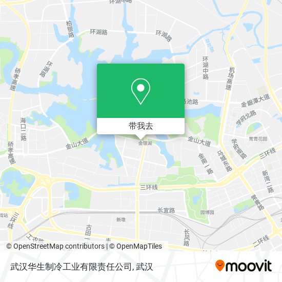 武汉华生制冷工业有限责任公司地图