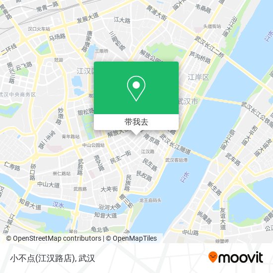 小不点(江汉路店)地图