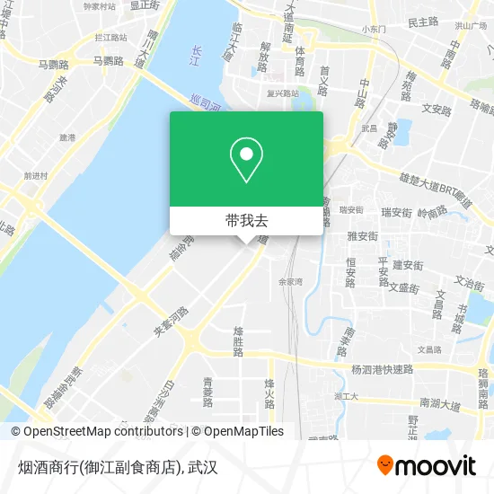 烟酒商行(御江副食商店)地图