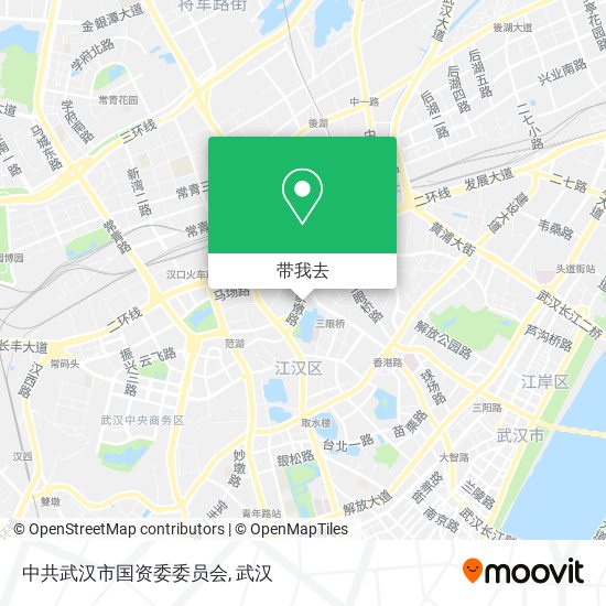 中共武汉市国资委委员会地图