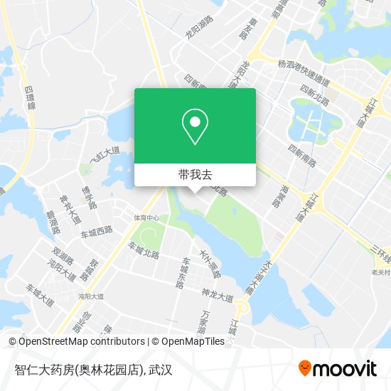 智仁大药房(奥林花园店)地图
