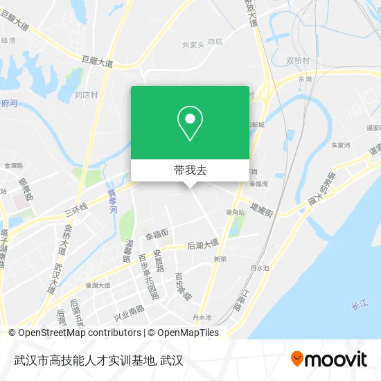 武汉市高技能人才实训基地地图