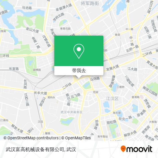 武汉富高机械设备有限公司地图