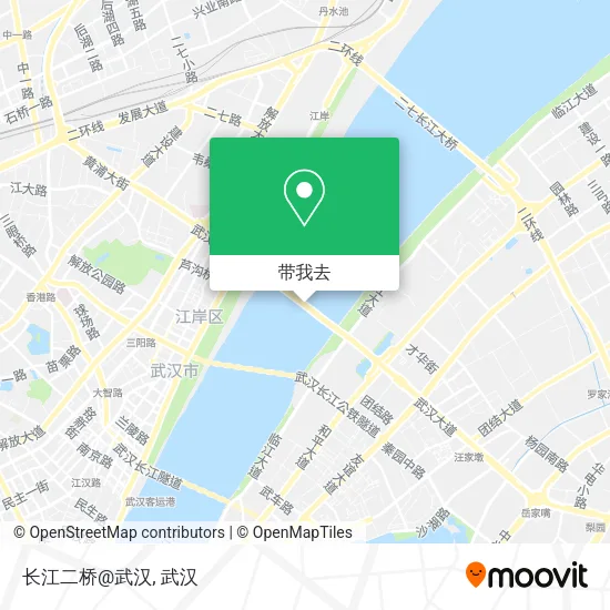 长江二桥@武汉地图