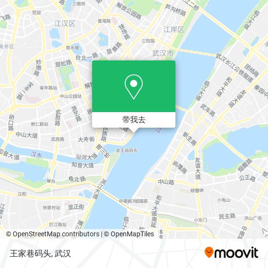 王家巷码头地图
