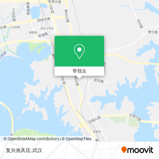 复兴渔具店地图