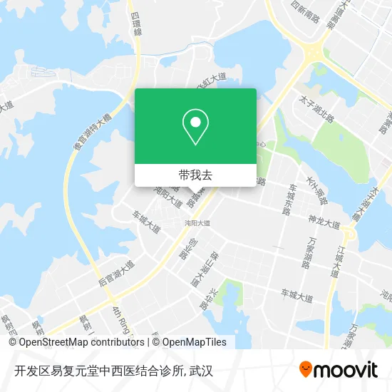 开发区易复元堂中西医结合诊所地图