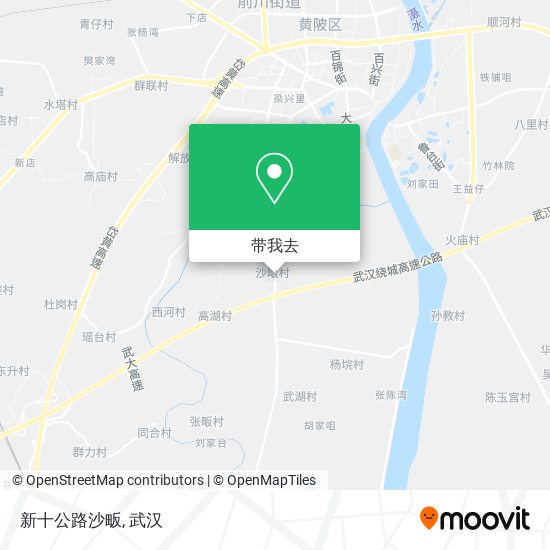 新十公路沙畈地图