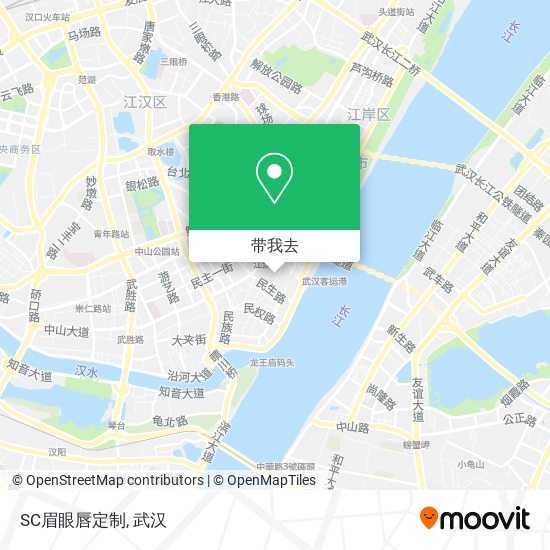 SC眉眼唇定制地图