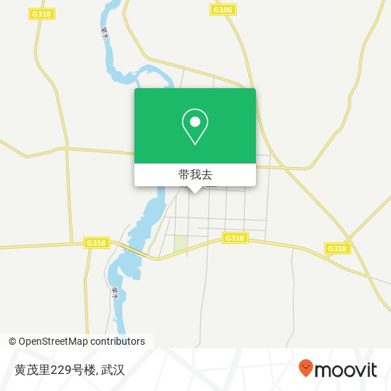 黄茂里229号楼地图