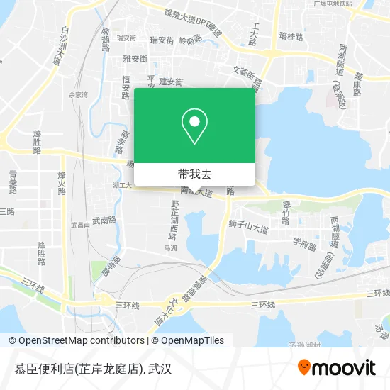 慕臣便利店(芷岸龙庭店)地图