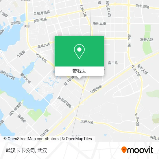 武汉卡卡公司地图