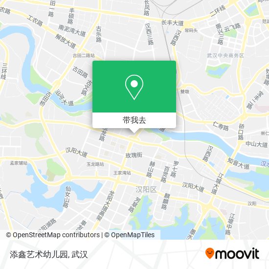 添鑫艺术幼儿园地图