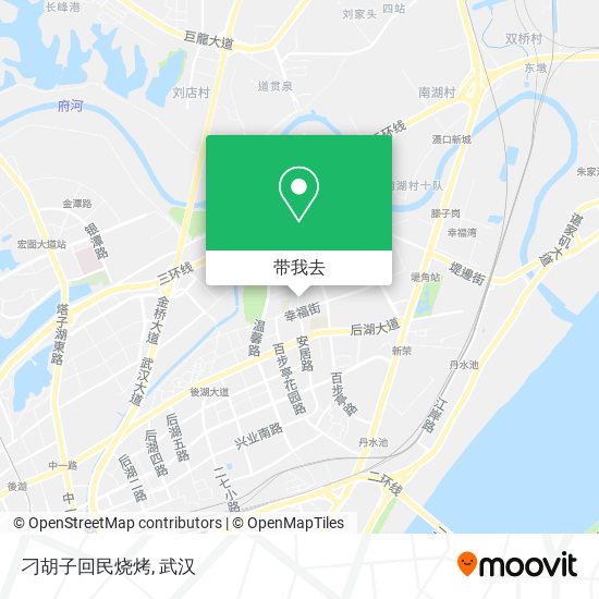 刁胡子回民烧烤地图