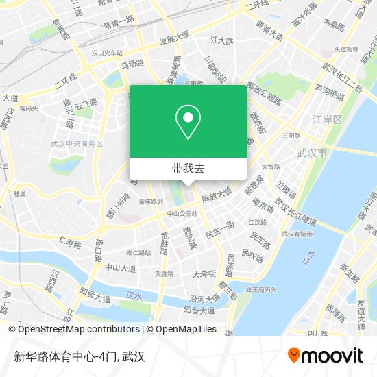 新华路体育中心-4门地图