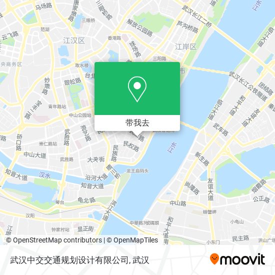 武汉中交交通规划设计有限公司地图