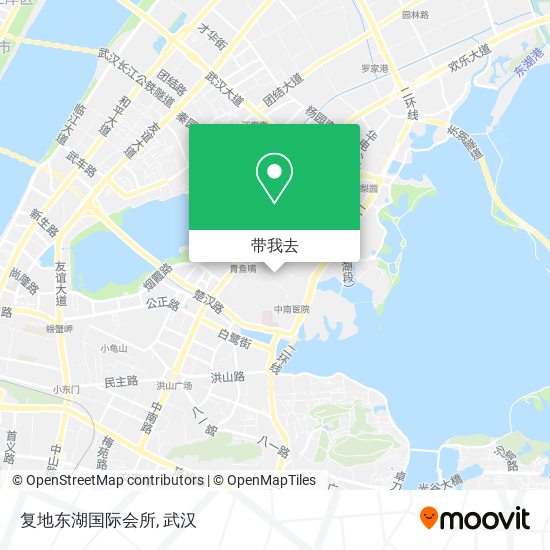 复地东湖国际会所地图