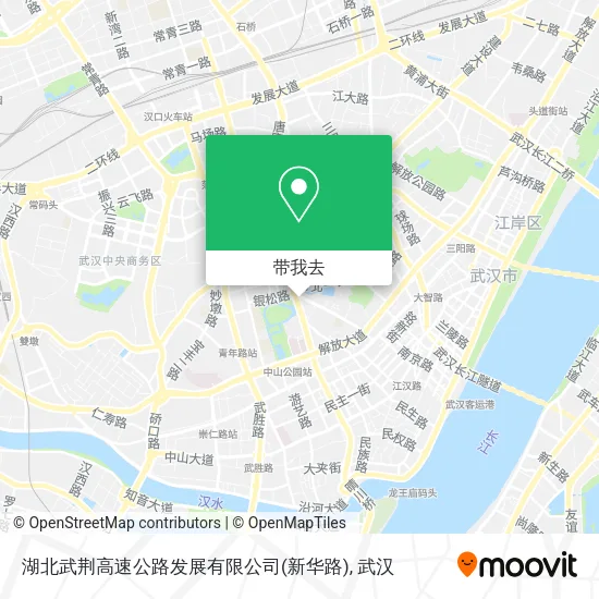 湖北武荆高速公路发展有限公司(新华路)地图