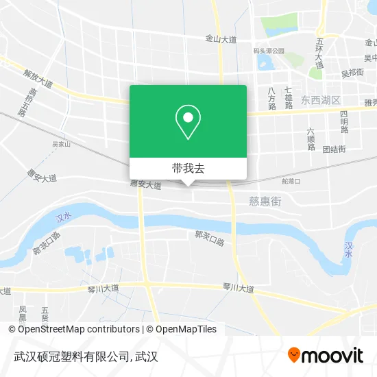 武汉硕冠塑料有限公司地图