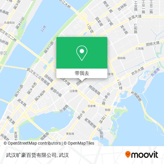 武汉旷豪百货有限公司地图