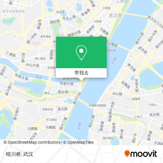 晴川桥地图
