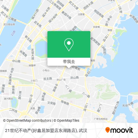 21世纪不动产(好鑫居加盟店东湖路店)地图