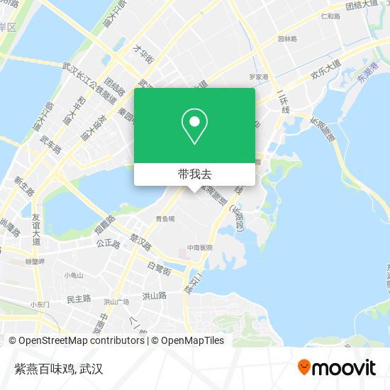 紫燕百味鸡地图