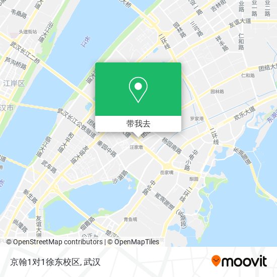 京翰1对1徐东校区地图