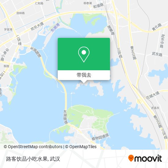 路客饮品小吃水果地图