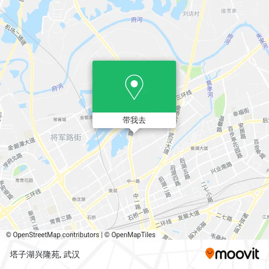 塔子湖兴隆苑地图