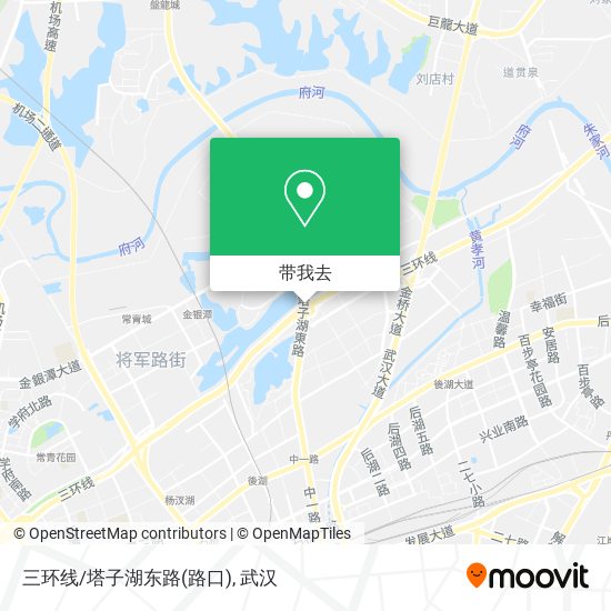 三环线/塔子湖东路(路口)地图