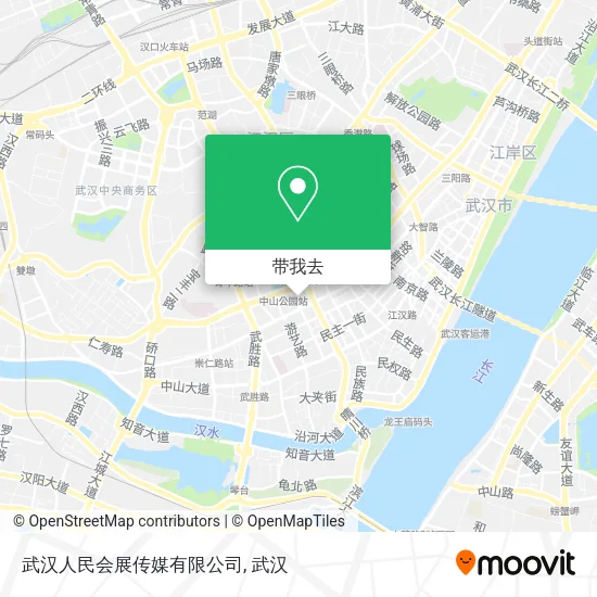 武汉人民会展传媒有限公司地图