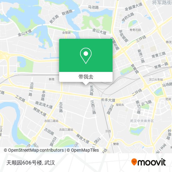天顺园606号楼地图