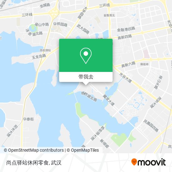 尚点驿站休闲零食地图