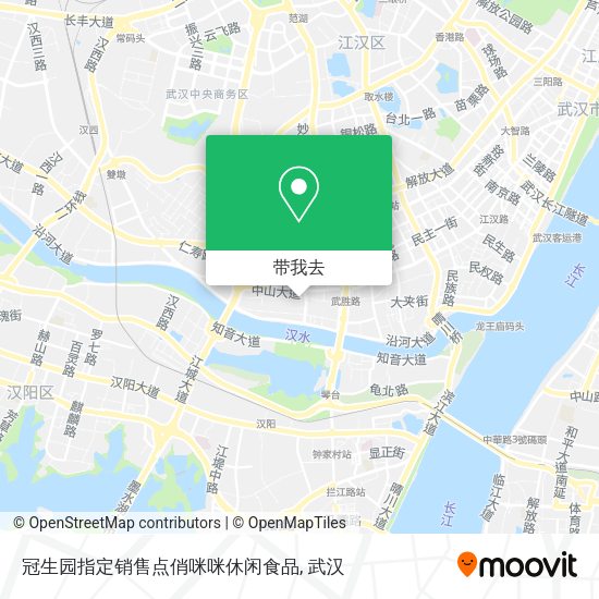 冠生园指定销售点俏咪咪休闲食品地图
